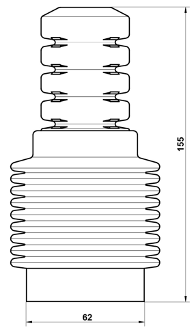RNSHB-MEGIIF-KIT - BOOT WITH JOUNCE BUMPER FRONT SHOCK ABSORBER KIT