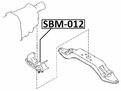 SBM-012 - REAR ENGINE MOUNT