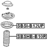 SBSHB-B10R - REAR SHOCK ABSORBER BOOT