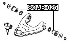 SGAB-025 - BUSHING, FRONT LOWER CONTROL ARM
