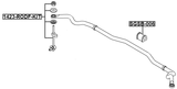 SGSB-006 - FRONT STABILIZER BAR BUSH D30