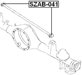 SZAB-041 - REAR TRANSVERSE ROD BUSHING
