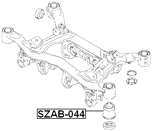 SZAB-044 - SUBFRAME BUSHING