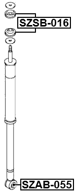 SZAB-055 - BUSHING, REAR SHOCK ABSORBER
