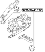 SZM-SN413TC - TRANSFER GEAR BOX MOUNT