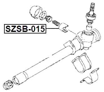 SZSB-015 - PLUNGER STEERING RACK