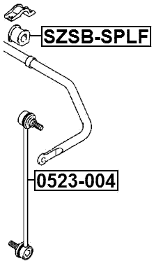 SZSB-SPLF - FRONT STABILIZER BAR BUSH