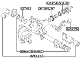 SZT-001 - DIFFERENTIAL BUSHING