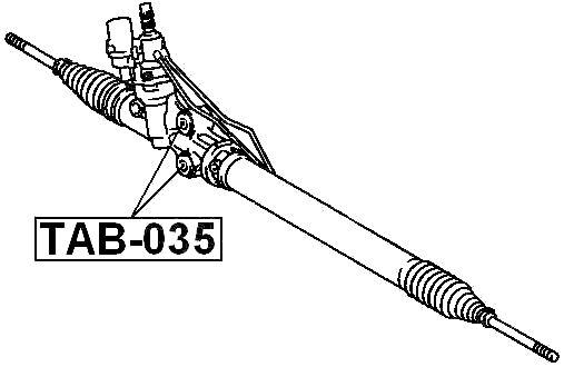 TAB-035 - STEERING RACK BUSHING