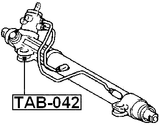 TAB-042 - STEERING RACK BUSHING