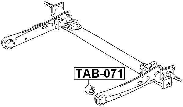 TAB-071 - REAR ARM BUSHING