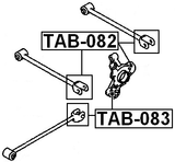 TAB-082 - REAR KNUCKLE BUSHING