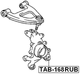 TAB-168RUB - REAR KNUCKLE BUSHING