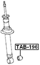 TAB-196 - BUSHING, REAR SHOCK ABSORBER