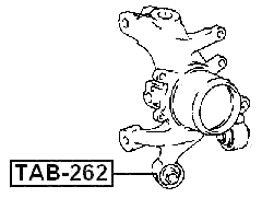 TAB-262 - REAR KNUCKLE BUSHING