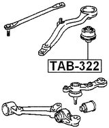 TAB-322 - FRONT ARM BUSHING