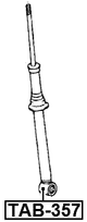 TAB-357 - BUSHING, REAR SHOCK ABSORBER