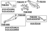 TAB-448S - BUSHING, REAR TRAILING ARM (REINFORCED)