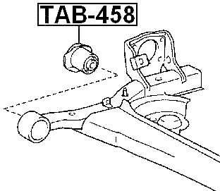 TAB-458 - REAR CROSSMEMBER BUSHING