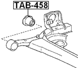 TAB-458 - REAR CROSSMEMBER BUSHING