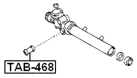 TAB-468 - STEERING RACK BUSHING