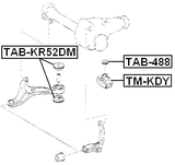 TAB-488 - FRONT DIFFERENTIAL MOUNT