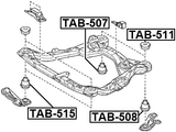 TAB-515 - SUBFRAME BUSHING