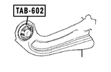 TAB-602 - REAR TRAILING ROD BUSHING
