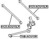 TAB-ACU15R - REAR TRAILING ROD BUSHING