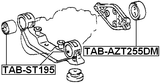 TAB-AZT255DM - REAR DIFFERENTIAL MOUNT LOWER