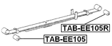 TAB-EE105 - REAR LEAF SPRING BUSHING