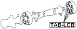 TAB-LCB - DRIVE SHAFT COUPLING BUSHINGS KIT 6 PCS