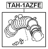 TAH-1AZFE - AIR CLEANER HOSE