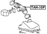 TAH-3SF - AIR CLEANER HOSE
