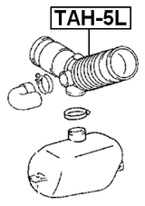 TAH-5L - AIR CLEANER HOSE