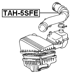 TAH-5SFE - AIR CLEANER HOSE