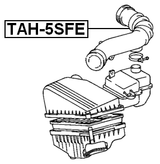 TAH-5SFE - AIR CLEANER HOSE