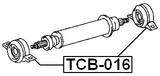 TCB-016 - DRIVE SHAFT BEARING