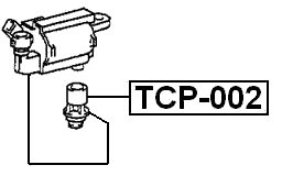 TCP-002 - IGNITION COIL TIP 1JZGE/2JZGE