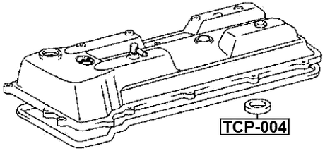 TCP-004 - SEAL RING, SPARK PLUG TUBE