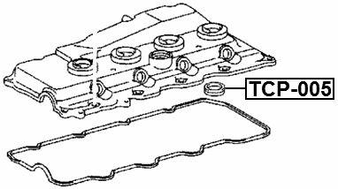TCP-005 - SEAL RING, SPARK PLUG TUBE