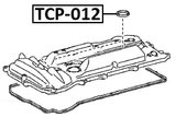TCP-012 - SEAL RING, SPARK PLUG TUBE