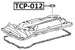 TCP-012 - SEAL RING, SPARK PLUG TUBE