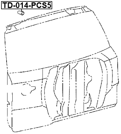 TD-014-PCS5 - TRUNK LID CUSHION