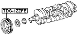 TDS-1ZZFE - CRANKSHAFT PULLEY 1ZZFE