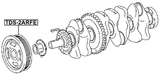 TDS-2ARFE - CRANKSHAFT PULLEY 2ARFE