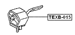TEXB-015 - EXHAUST PIPE MOUNTING BRACKET