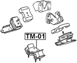 TM-01 - REAR ENGINE MOUNT