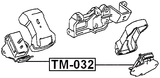 TM-032 - FRONT ENGINE MOUNT