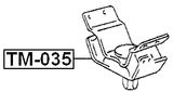 TM-035 - REAR ENGINE MOUNT